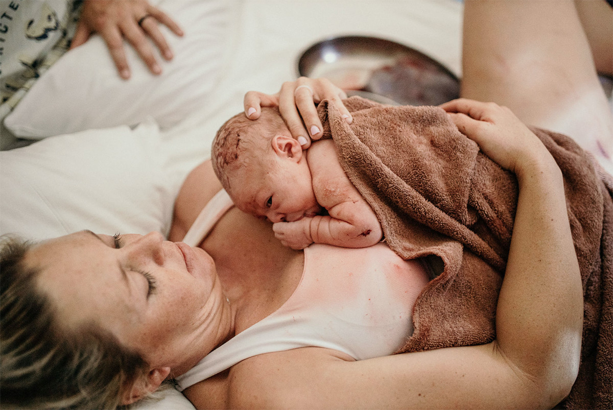 Celeste Maritz birth story from Genesis Birthing Clinic 